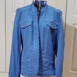 Peck & Peck Weekend Denim Blazer